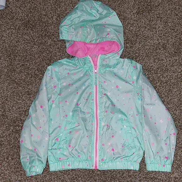 Pink Platinum Jackets Coats Teal And Pink Hooded Pink